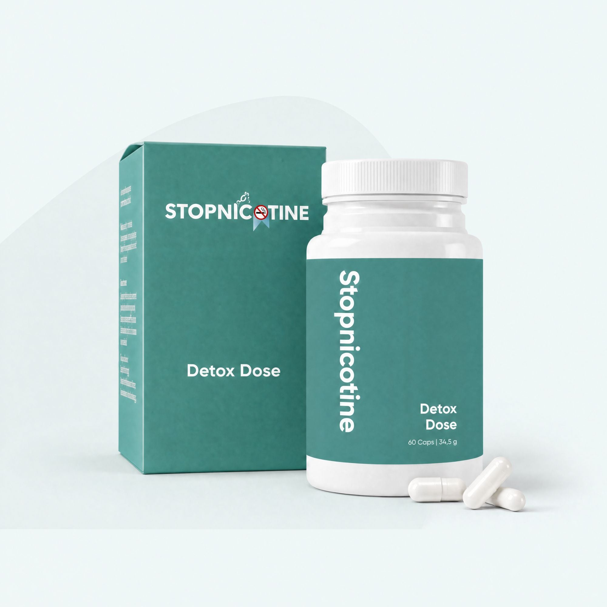 Stopnicotine Poumons - Soutien à la détoxification pulmonaire pendant l’arrêt du tabac | 60 capsules