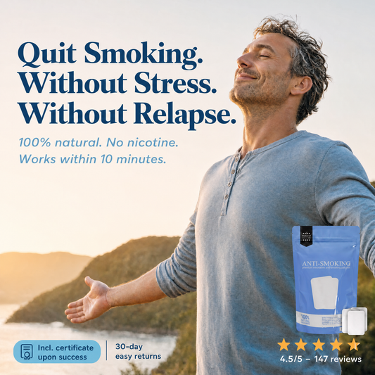 Patchs NicoQuit® - Sevrage tabagique sans stress. Sans rechute | Luttez contre les symptômes de sevrage | 15 pièces